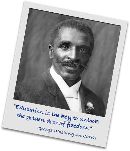 George Washington Carver, prominent African-American scientist