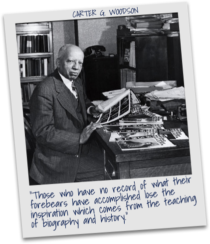 Carter G. Woodson, historian, author and journalist