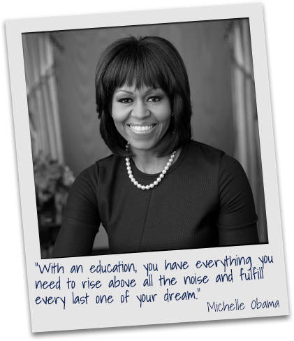 Michelle Obama, American attorney, author and former first lady