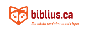 Biblius logo, featuring a red fox.