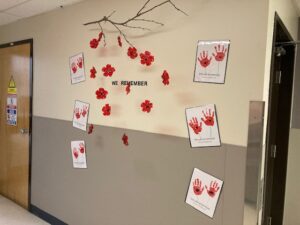 Mural created by Eardley students