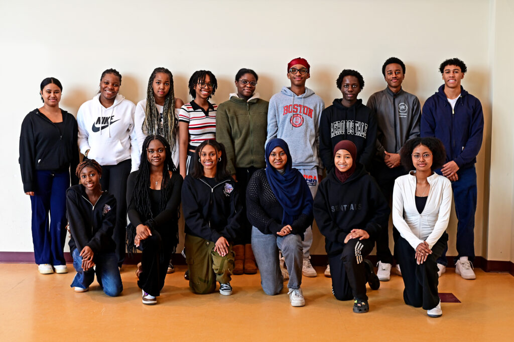 Photo de groupe de la Black Student Alliance