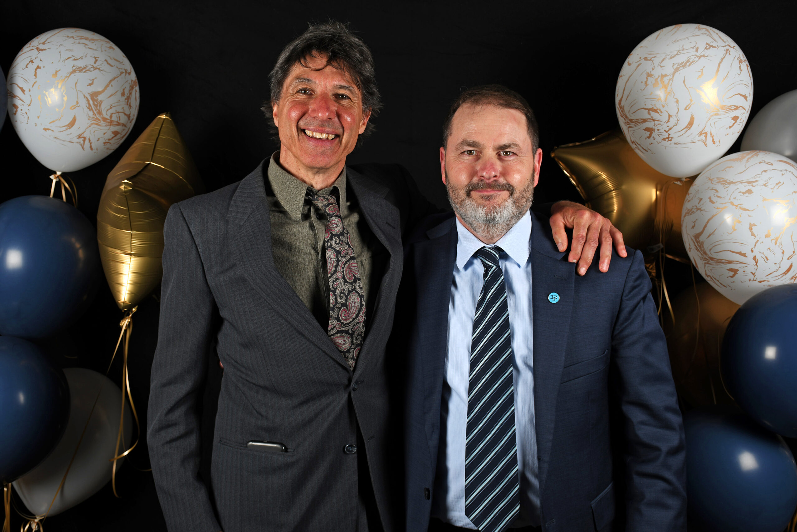 Photos style photobooth des gagnants avec leurs proposants