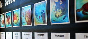 Posters of the seven grandfather teachings